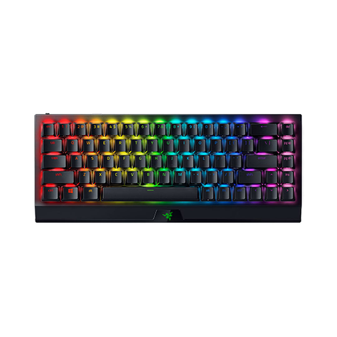 Razer BlackWidow V3 Mini HyperSpeed Phantom Edition Wireless 65% Mechanical Gaming Keyboard- Green Switch - RZ03-03892000-R3M1 - 8886419347743