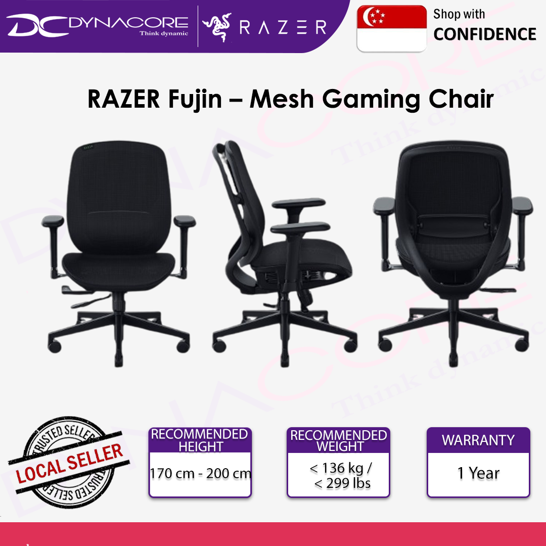 RAZER Fujin Mesh Gaming Chair - 8886419354567