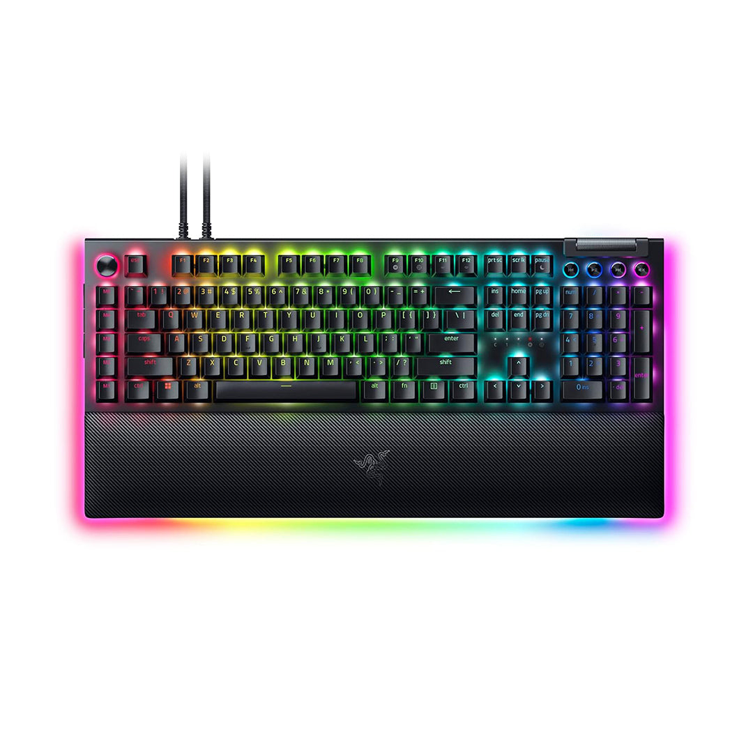 Razer BlackWidow V4 Pro RGB Mechanical Gaming Keyboard - Green Switches - RZ03-04680100-R3M1-8887910072011