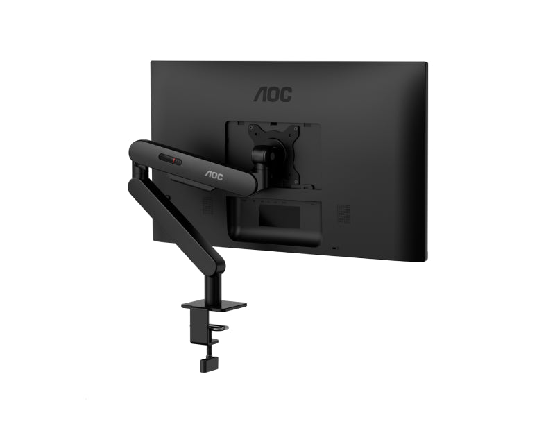 AOC AM400 Mechanical Gas Spring System Single Monitor Arm (Black / Gray / Pink / White)