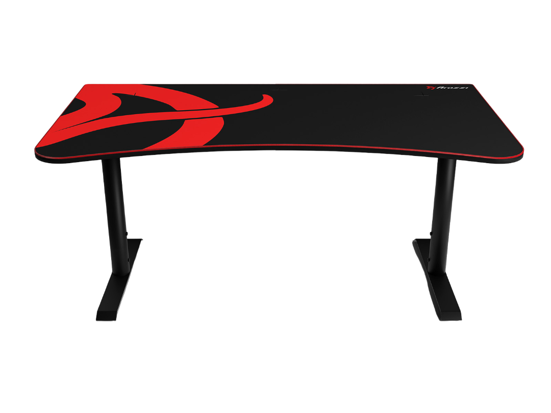 Arozzi Arena Gaming Desk Large - Black - ARENA-BLACK