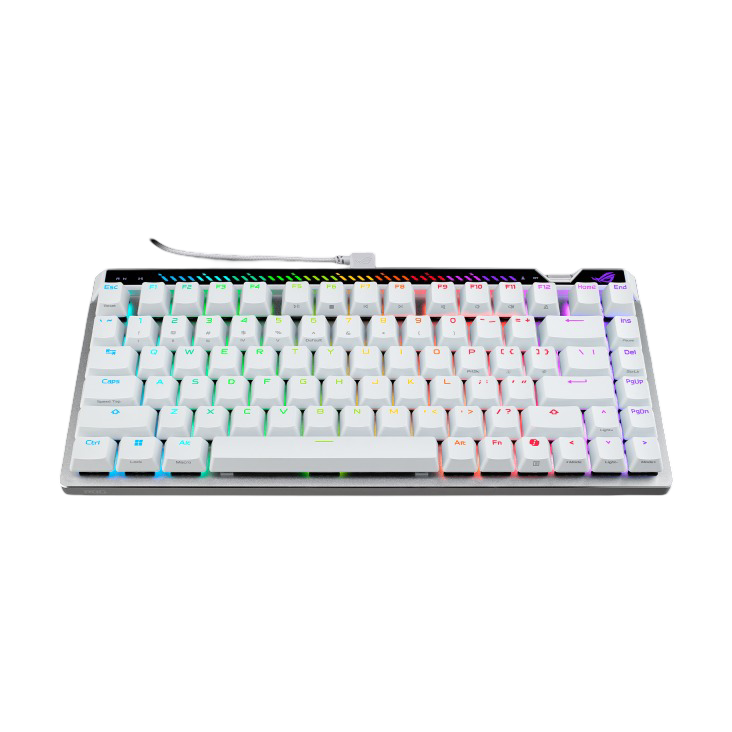 ASUS ROG Falchion Ace 75 HE Gaming Keyboard Magnetic Switch Rapid Trigger White - 199291251205