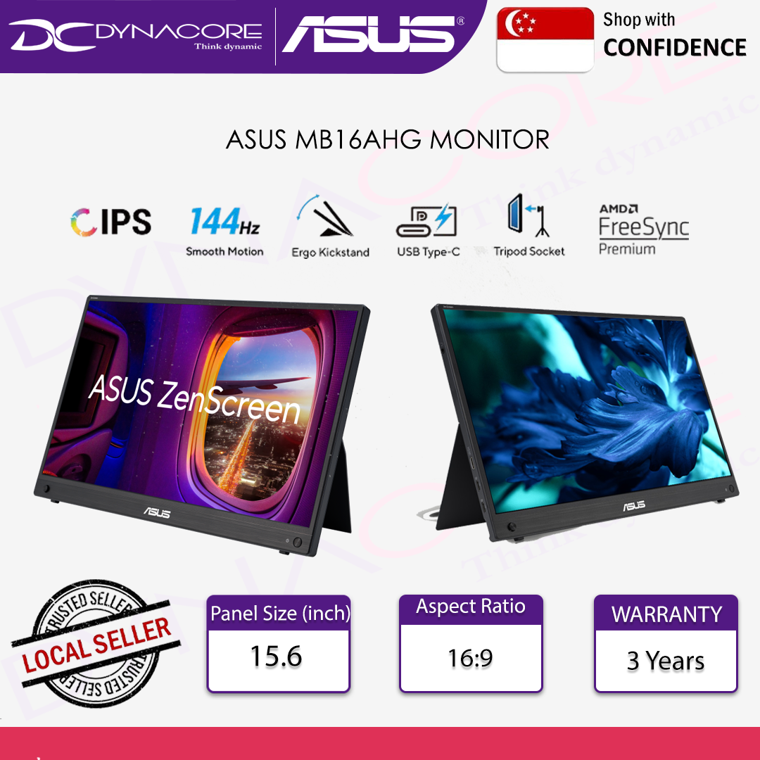 Asus Zen Screen MB16AHG Portable Monitor - ASUSMB16AHG