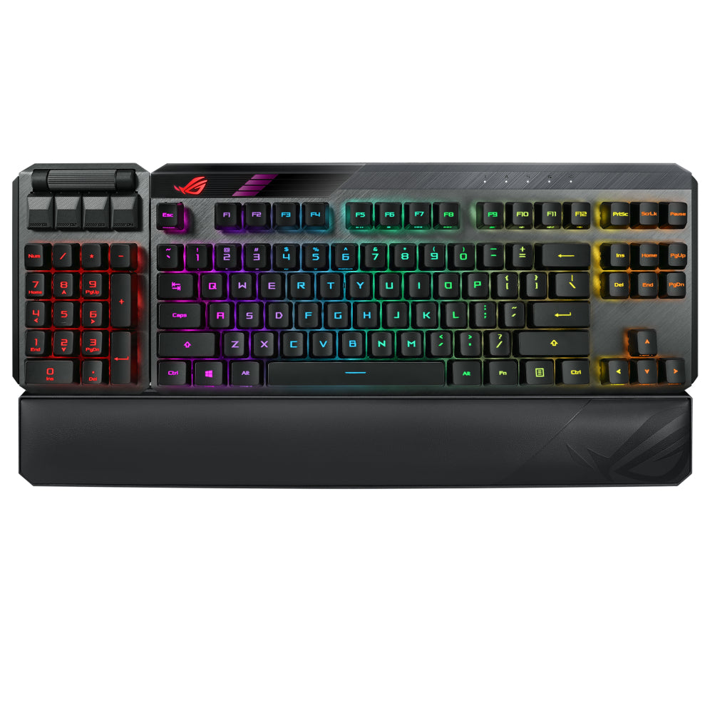 ASUS ROG Claymore II RGB Wireless Mechanical Gaming Keyboard - ROG RX Blue