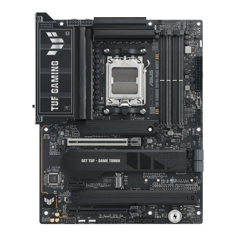 ASUS ROG CROSSHAIR X870E DARK HERO MOTHERBOARD & AMD Ryzen 9 9950X3D Desktop Processor - 4711636398688+100-000000719