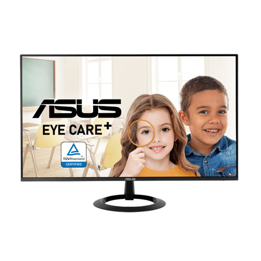 ASUS VZ27EHF Eye Care Gaming Monitor - 27", Full HD, IPS, Frameless, 100Hz, HDMI, 1ms MPRT - ASUSVZ27EHF