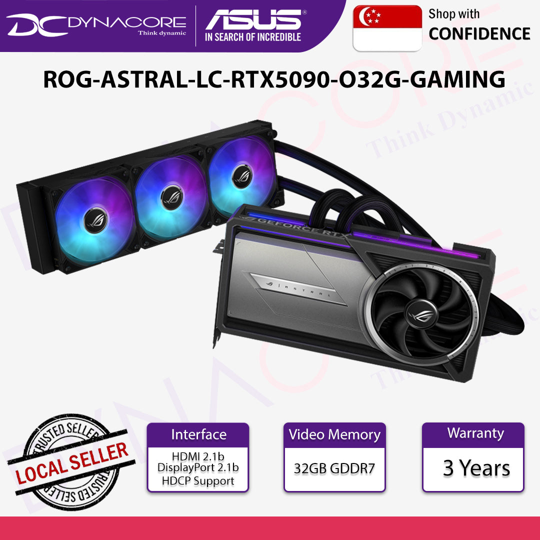 ASUS ROG ASTRAL LC GeForce RTX 5090 O32G-Gaming Graphics Card