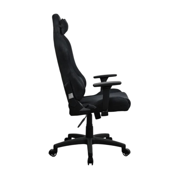 Arozzi Torretta Supersoft Fabric Gaming Chair Pure Black - TORRETTA-SPSF-PB