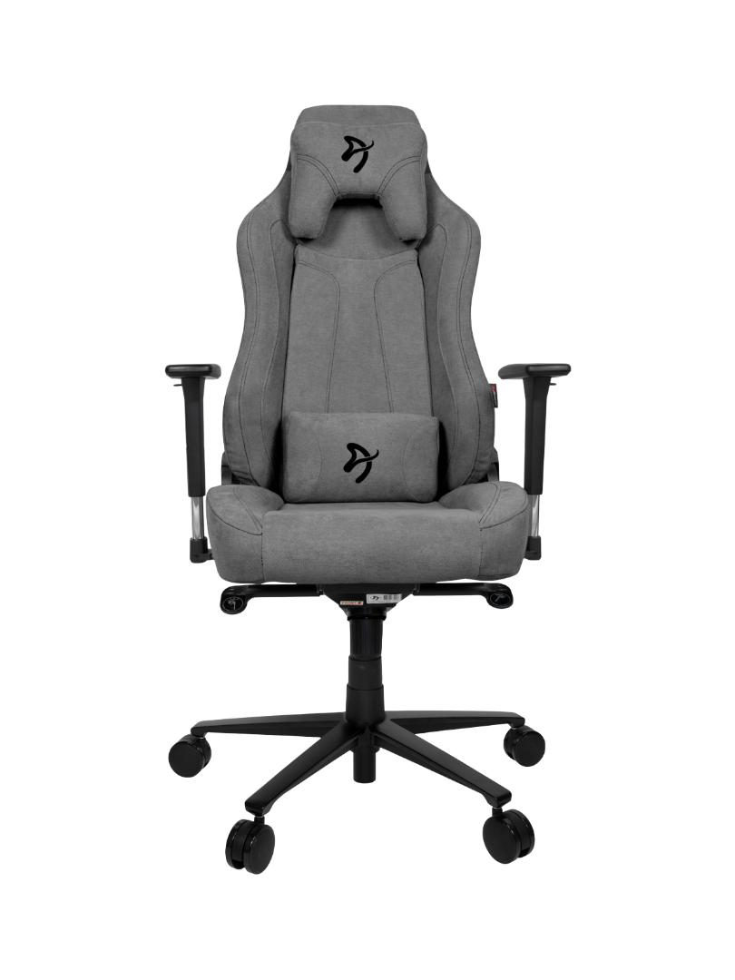 Arozzi Vernazza Soft Fabric Gaming Chair Ash - VERNAZZA-SFB-ASH