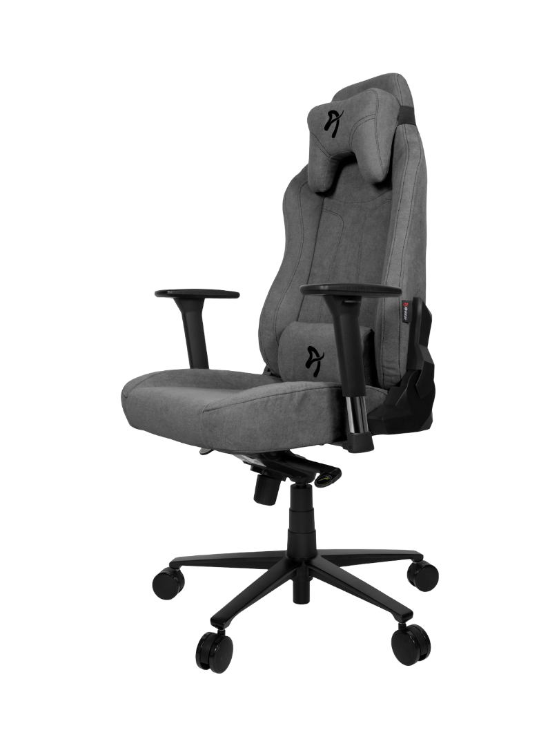 Arozzi Vernazza Soft Fabric Gaming Chair Ash - VERNAZZA-SFB-ASH