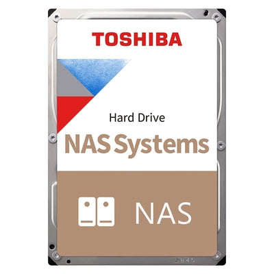 TOSHIBA N300 3.5"4TB 7200RPM 512MB CACHE NAS HDD - HDWG740AZSTC