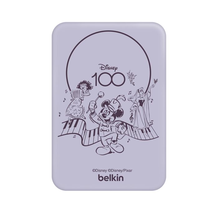 Belkin BPD004qcRD-DY Magnetic Wireless Power Bank 5K + Stand (Disney Collection) - 745883867608