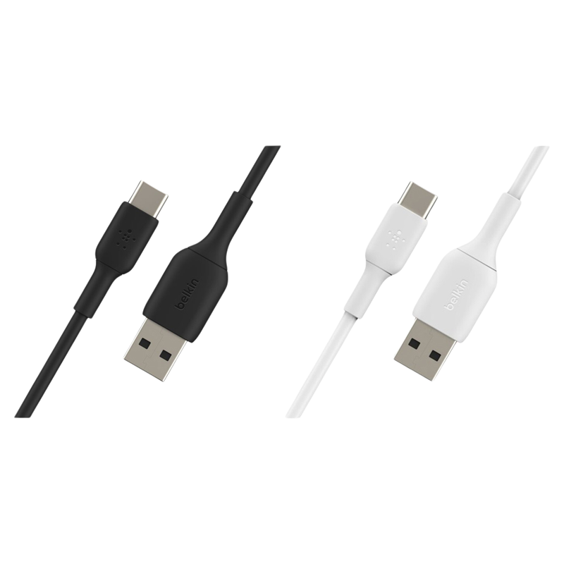 Belkin BoostCharge USB-C to USB-A Cable 3m/9.8ft (Black / White)