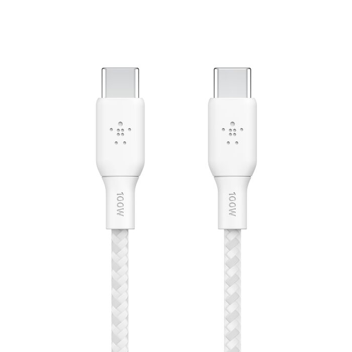 Belkin CAB014bt3MWH BoostCharge USB-C to USB-C Cable 100W - 745883842124