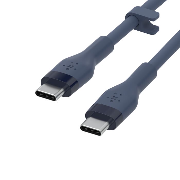 Belkin BoostCharge Flex USB-C to USB-C Cable 60W - 1M (Black / Blue / White)