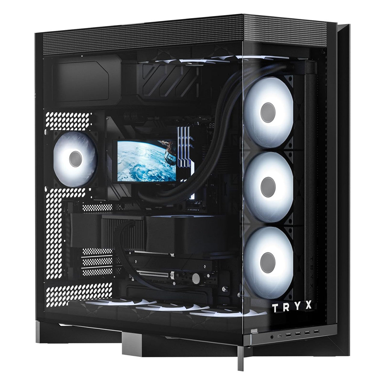 TRYX LUCA L70 Mid-tower Case - Black - 850066255179