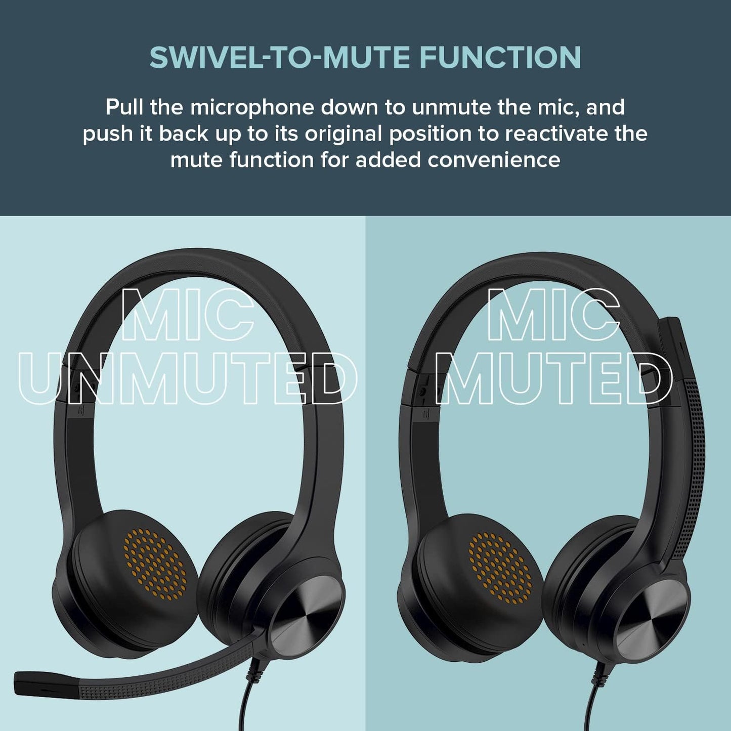 Creative Chat USB Type C On-Ear with Noise-Cancelling Mic with HD digital audio, noise-cancelling mic - 5390660194832