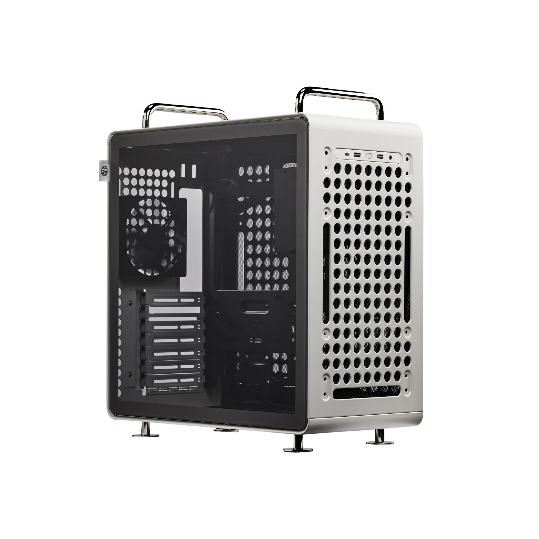 Cooler Master QUBE 540 ATX Mid-Tower PC Case High Airflow Tempered Glass - Moonstone - CMQUBE540MNST