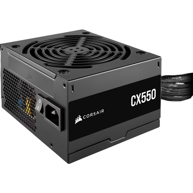 Corsair CX Series CX550 550 watts 80 Plus Bronze ATX Power Supply - 840006670834