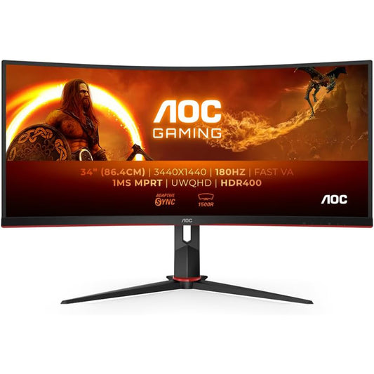 AOC CU34G2XP 34" GAMING MONITOR - AOCCU34G2XP