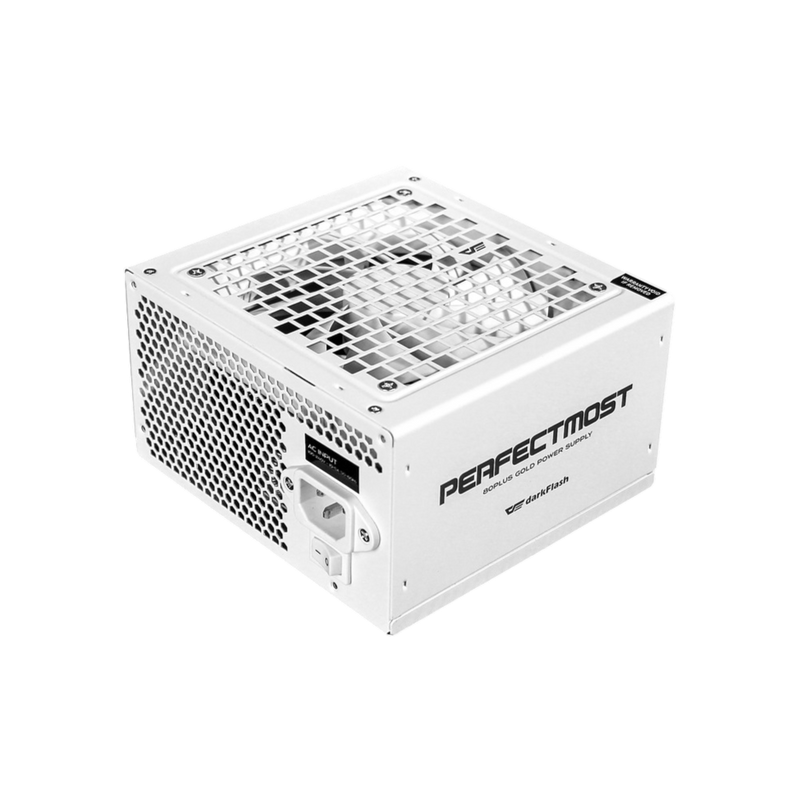 DarkFlash PMT850 Fully Modular 80 Plus Gold Gaming ATX 3.1 Power Supply White - PMT850 WHITE