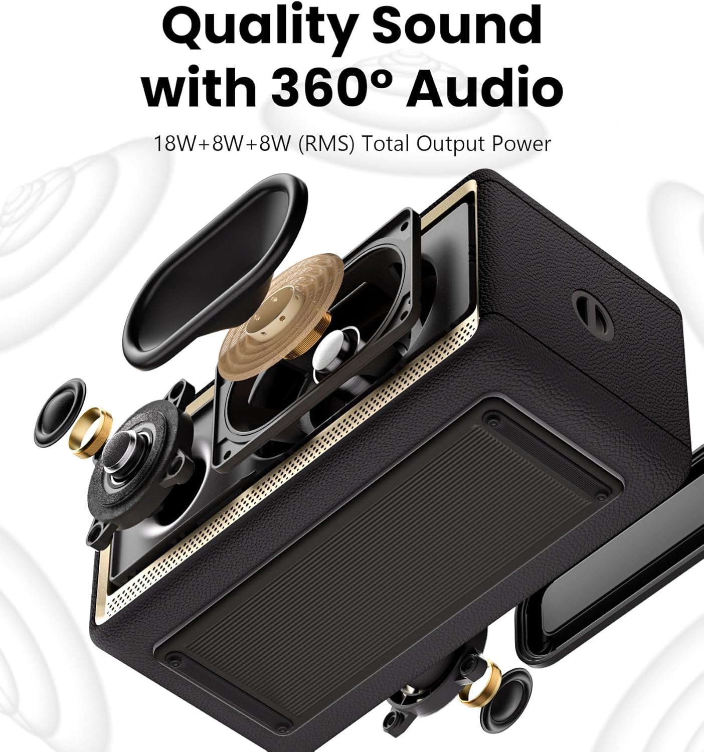 EDIFIER ES60 BLUETOOTH SPEAKER 34W BLACK - 6923520216567