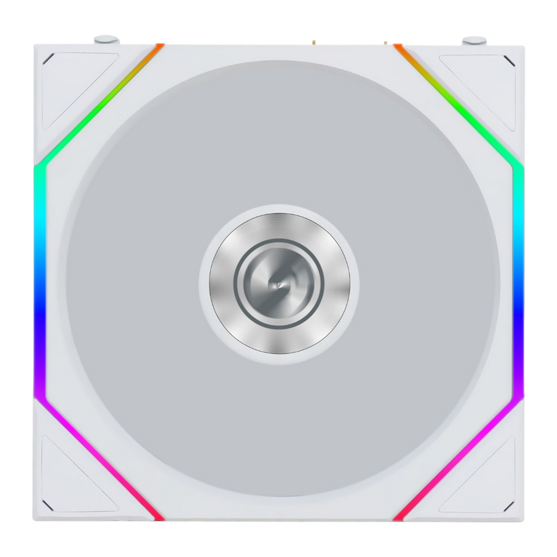 Lian Li Uni Fan TL Flex 120mm ARGB PWM 3 Pack Fan with Controller White - 4718466023506
