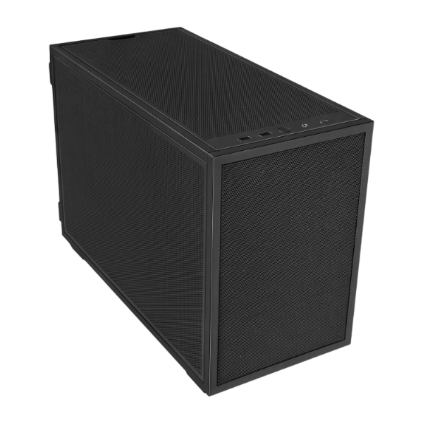 Lian Li B4X B4W Mesh M-ATX Airflow Mini Tower Case Black - LIANLIB4BLK