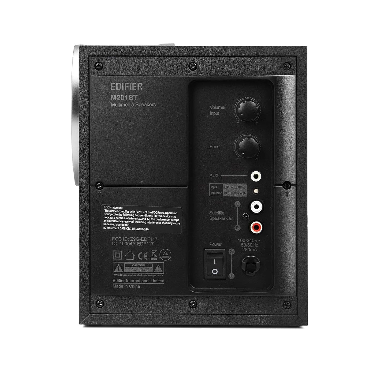 EDIFIER M201BT 2.1 SPEAKER BT5.0 34W-BLACK - 6923520268382