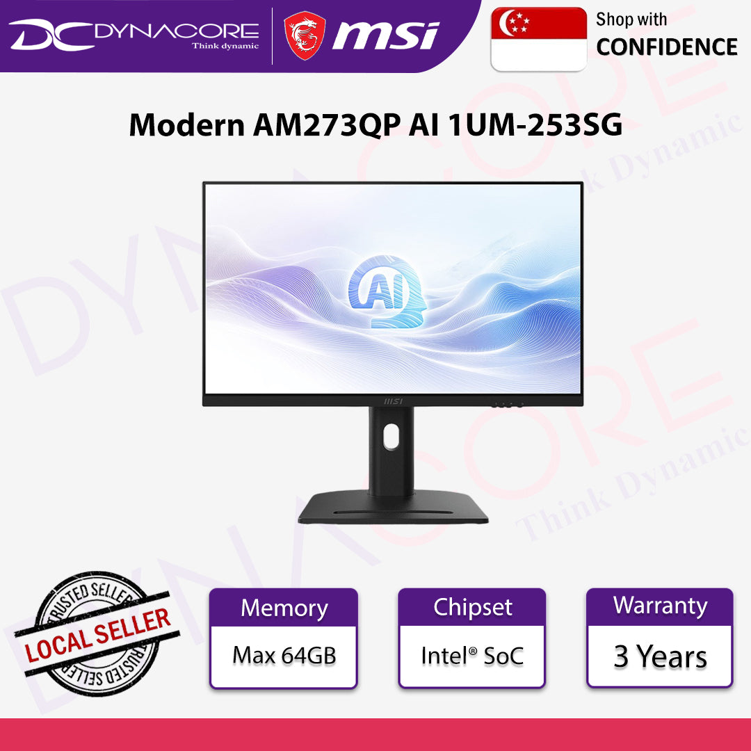 MSI 9S6‑AF8233‑253 Modern AM273QP AI 1UM‑253SG - ModernAM273QPAI1UM-253SG-B2B