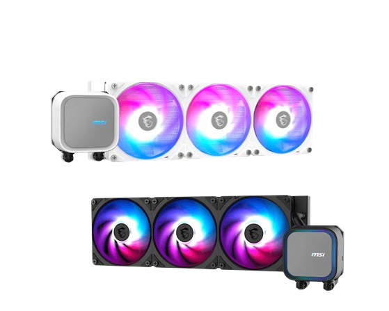 MSI MAG CORELIQUID A13 360 ARGB AIO COOLER - WHITE / BLACK