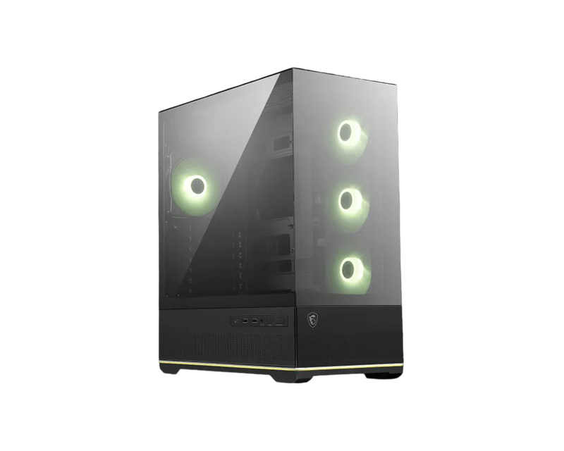 MSI MAG PANO 110R PZ ATX ARGB GAMING CASE - BLACK - MSIMAGPANO110RPZ