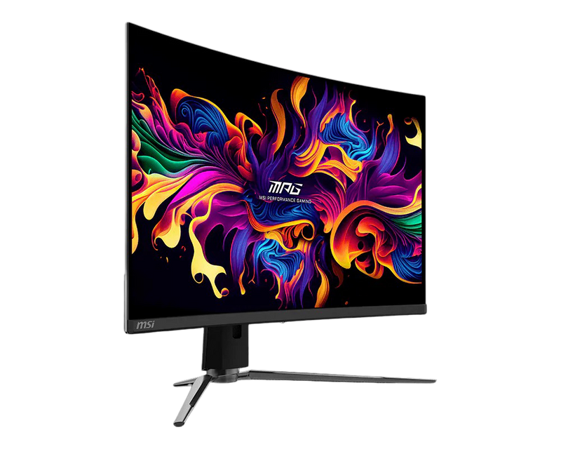 MSI MPG 321CURX QD-OLED 32-inch 3840 x 2160 (UHD) Computer Monitor, 240Hz, Adaptive-Synch, Speaker, 0.03ms, Black - MSIMPG321CURXQDOLED