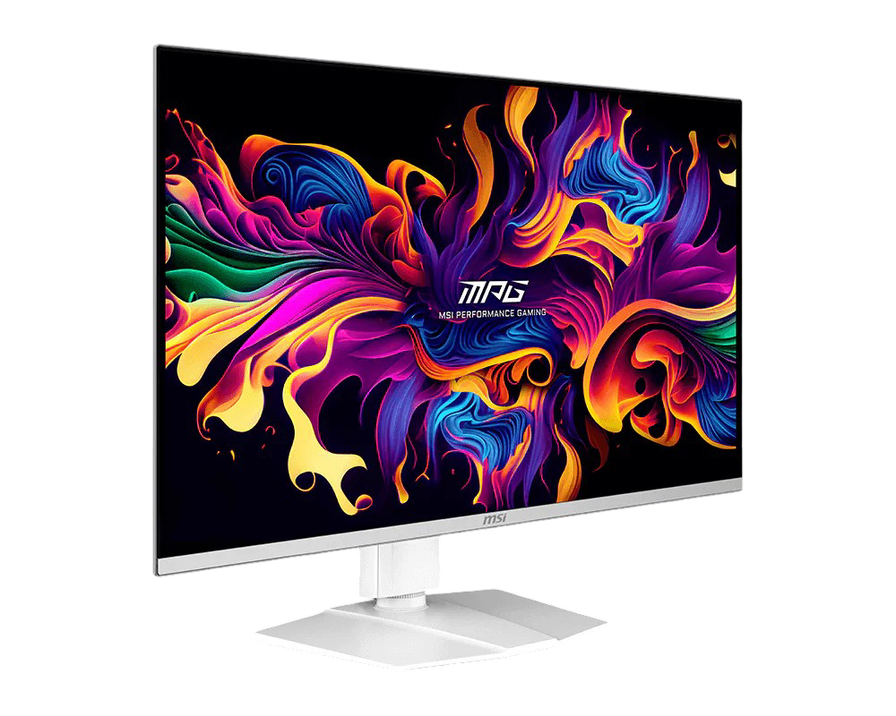 MSI MPG 321URXW QD-OLED 32-inch 3840 x 2160 (UHD) Computer Monitor, 240Hz, Adaptive-Sync, Speaker, 0.03ms, White - MSIMPG321URXWQDOLED