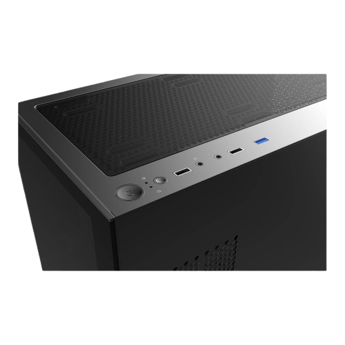 MSI PAG PANO M110A mATX ARGB Gaming Case - Black-MSIPAGPANOM110A