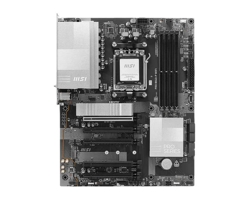 MSI PRO B840 P WIFI AM5 ATX MOTHERBOARD - D5 - MSIPROB840PWIFI