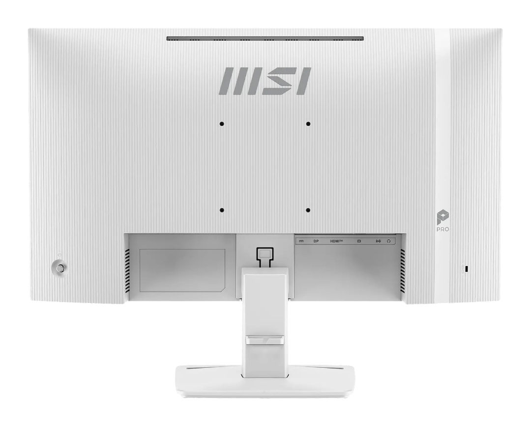 MSI PRO MP251W E14A 24.5 Inch 144Hz 1ms MPRT 4ms GtG FHD IPS Monitor White - MSIPROMP251WE14A