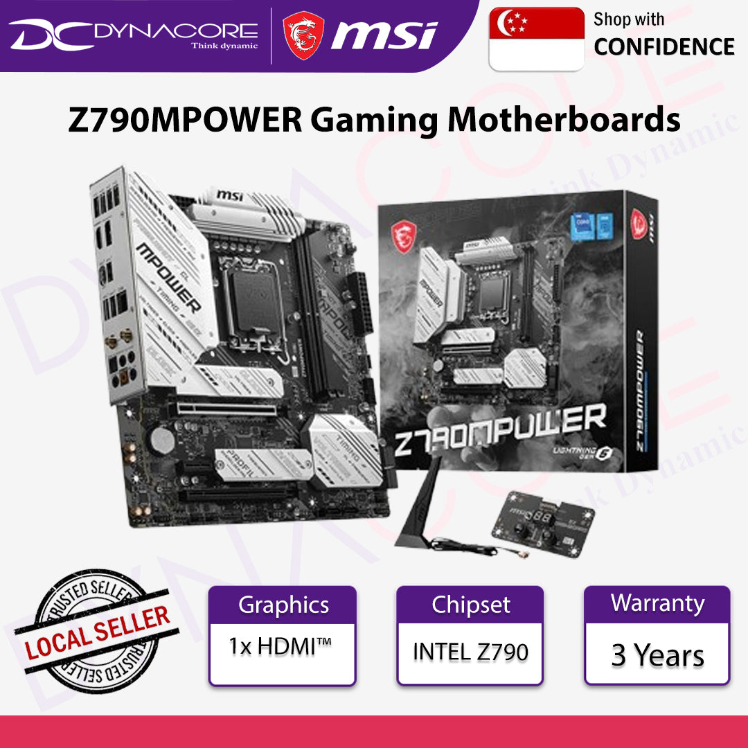 MSI Z790MPOWER m-ATX MOTHERBOARD - D5-MSIZ790MPOWER
