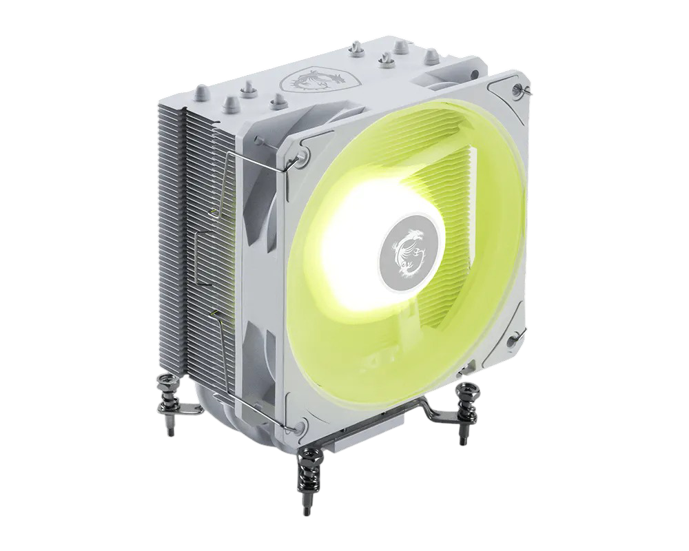 MSI MAG COREFROZR AA13 ARGB CPU COOLER - WHITE / BLACK