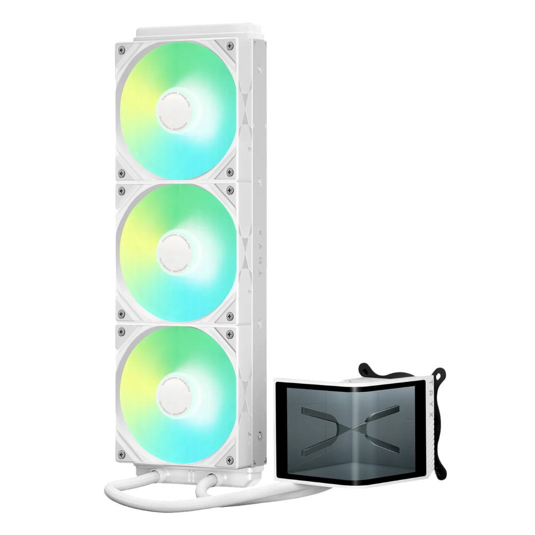 TRYX PANORAMA SE 360 ARGB LIQUID COOLER - WHITE - 850066255209