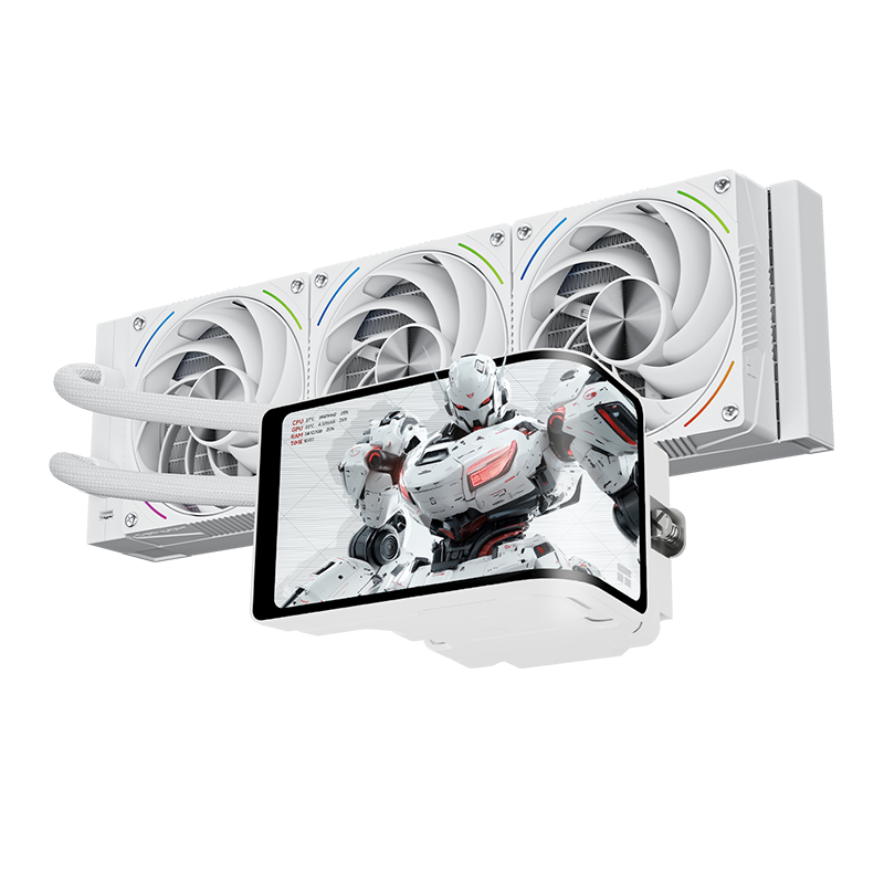Thermalright Wonder Vision 360 Turbo Argb White Cooler - 814256021234