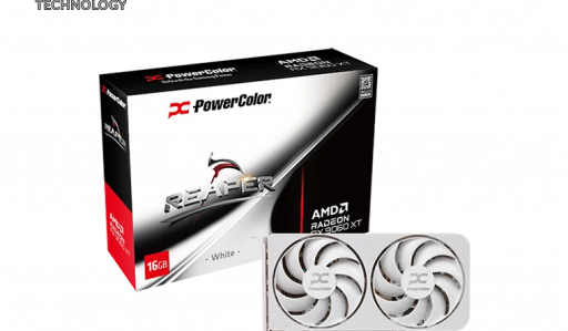 PowerColor RX9060XT Reaper White 16GB GDDR6 Graphic Card - 4713436176060