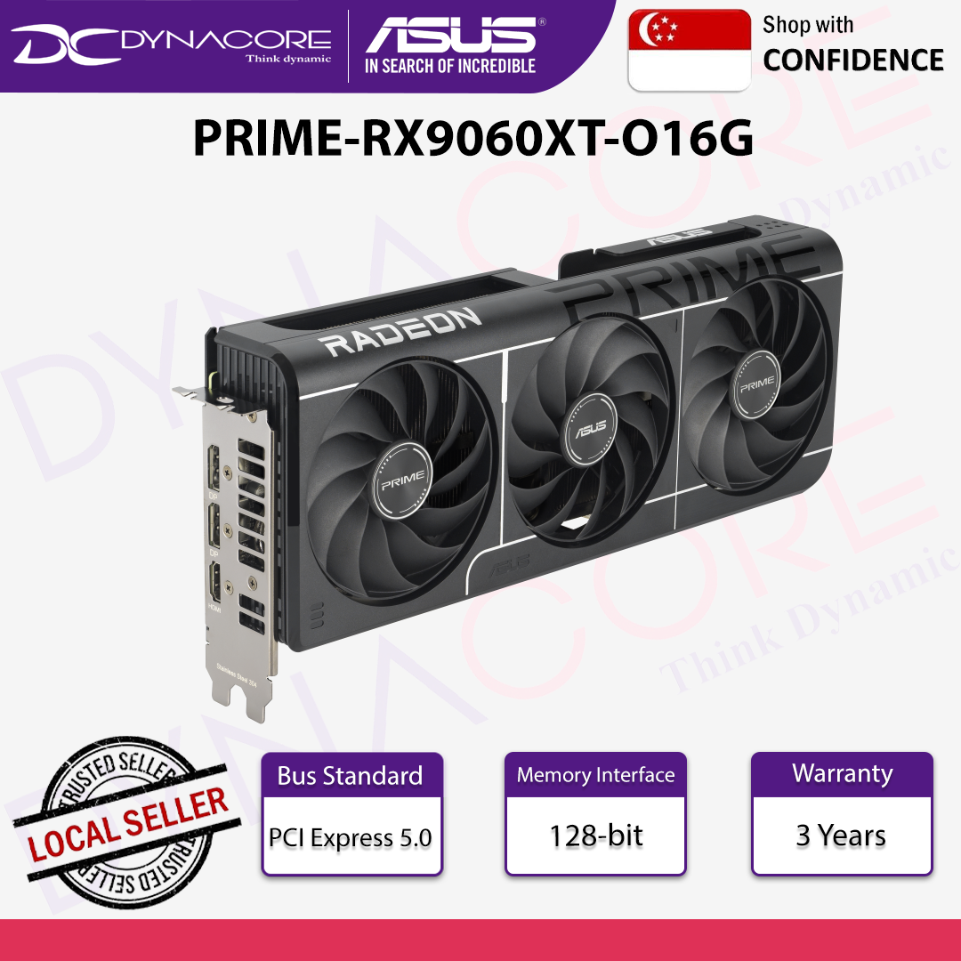 ASUS Prime Radeon™ RX 9060 XT 16GB GDDR6 OC Edition - 197105994218