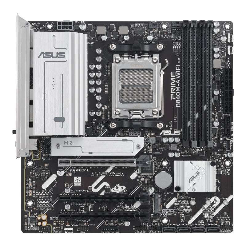 ASUS PRIME B840M-A WIFI-CSM AMD B840 mATX Motherboard - 197105797154