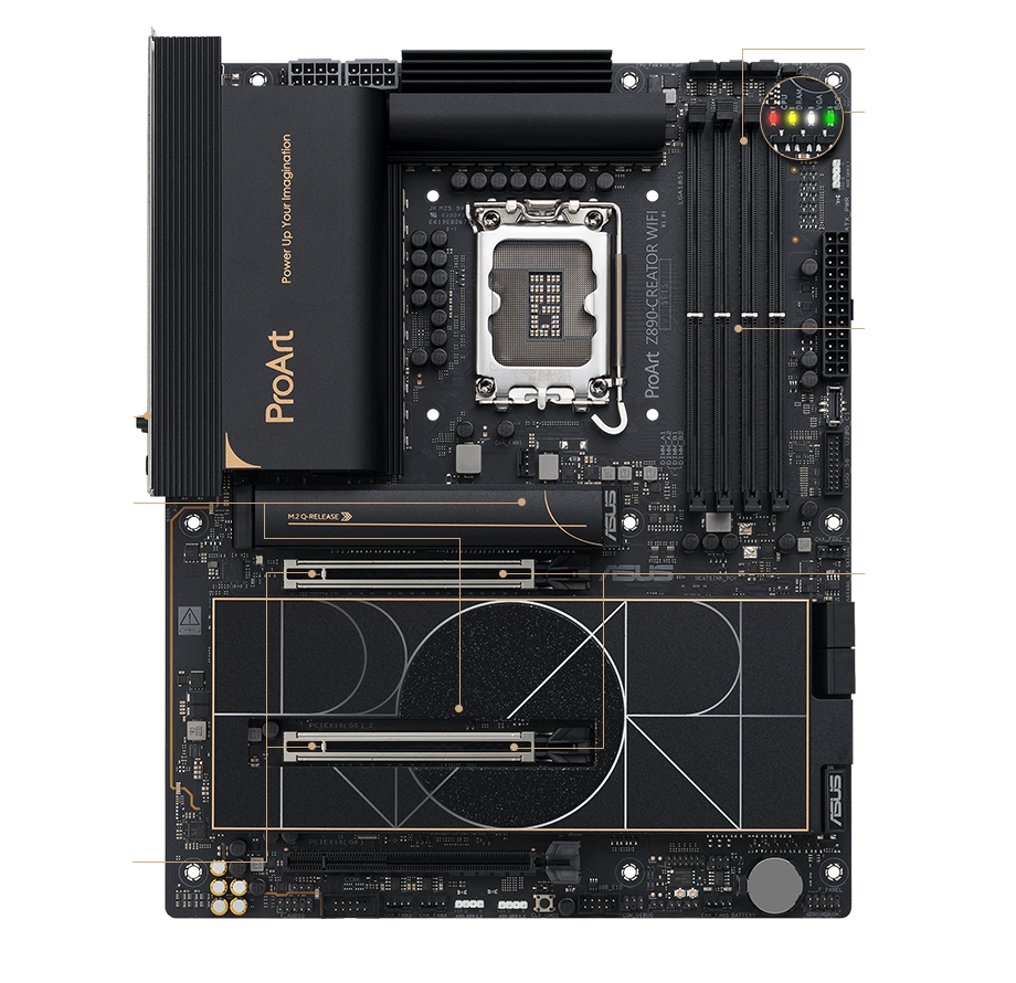 ASUS ProArt Z890-CREATOR WIFI Motherboard