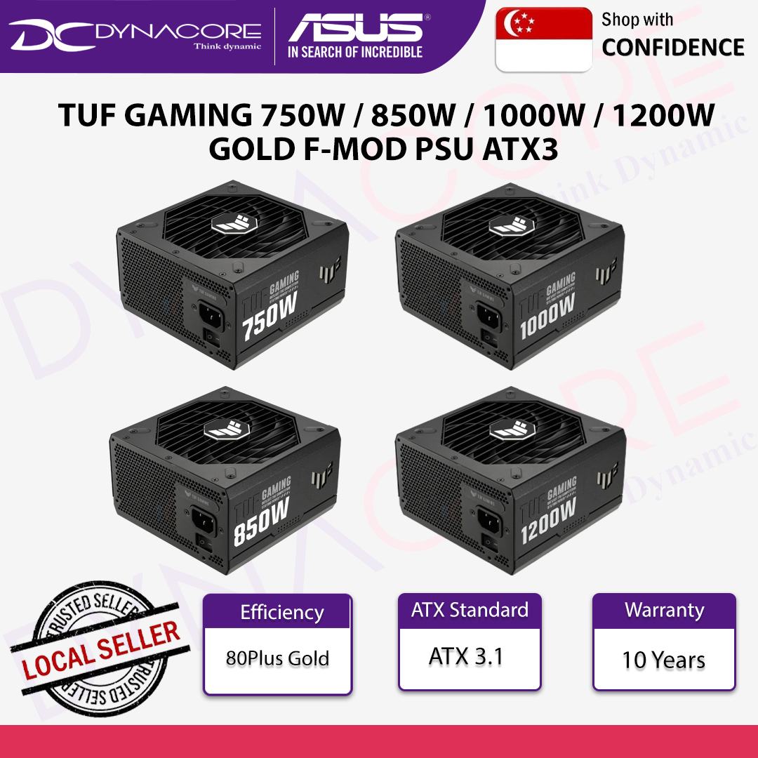 ASUS TUF GAMING 750W / 850W / 1000W / 1200W GOLD F-MOD PSU ATX3 -195553786416-195553786256-195553786737-195553786577