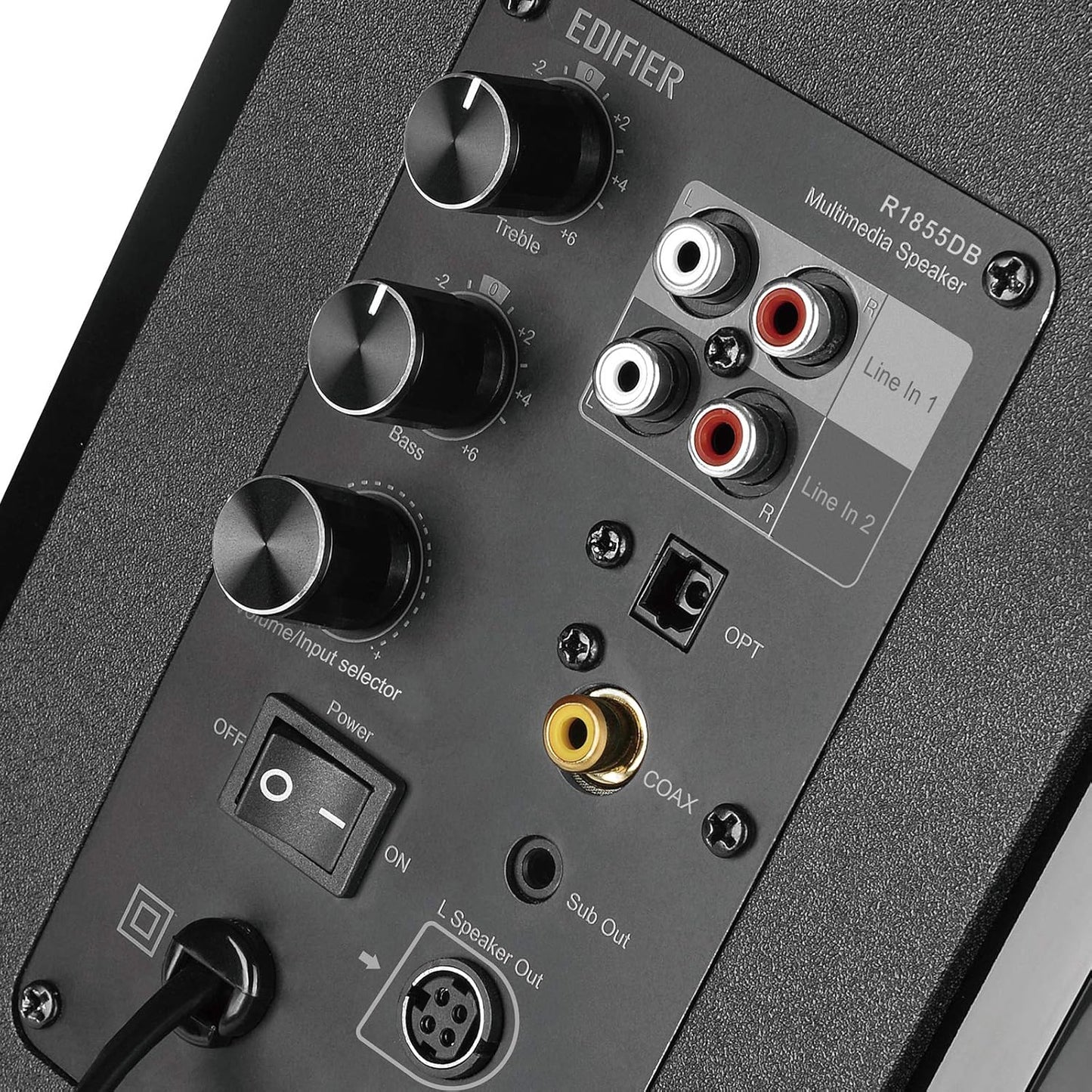 EDIFIER BOOKSHELF R1855DB MATTE BLACK BT5.0 70W - 6923520268597