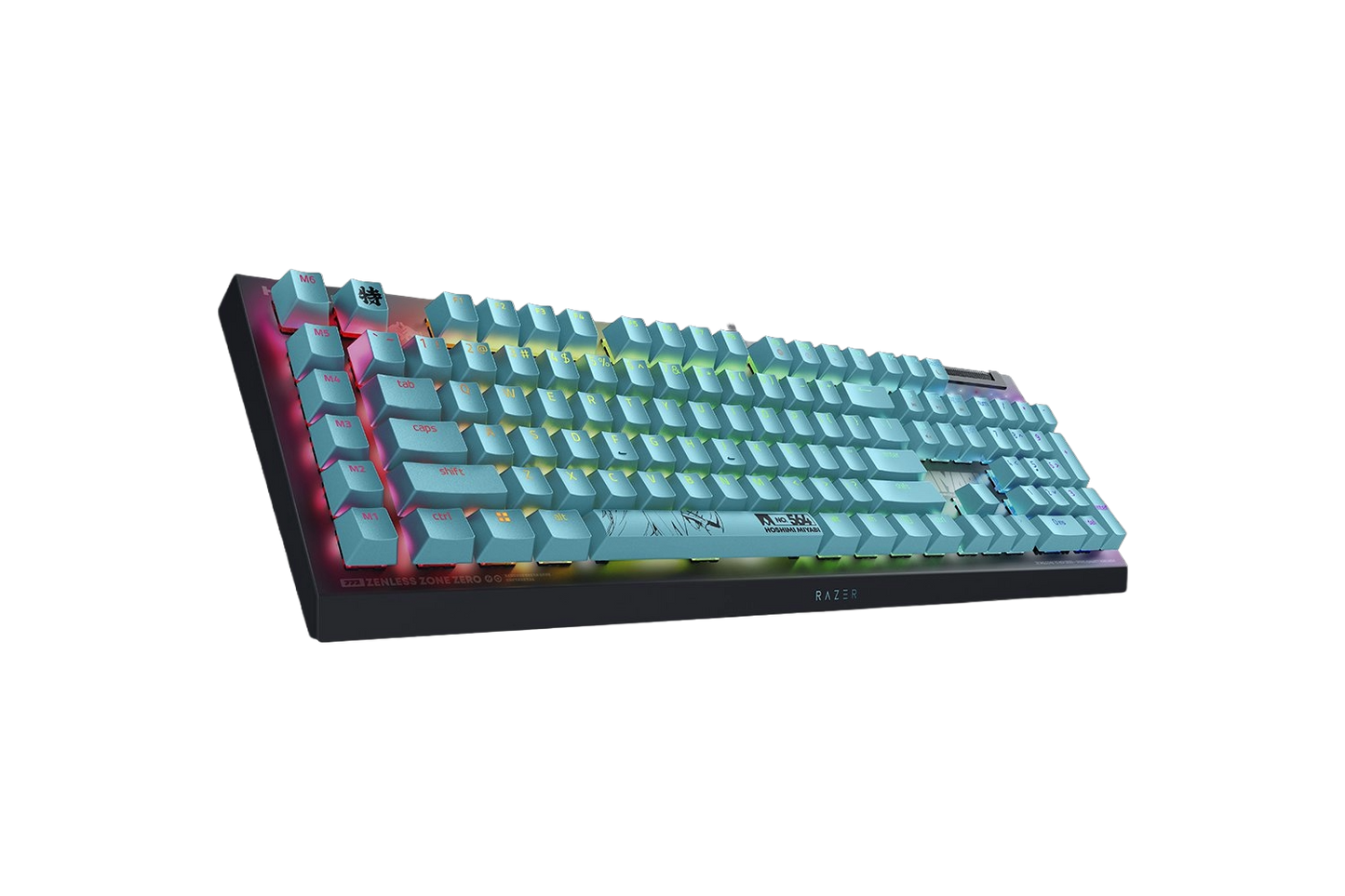 Razer BlackWidow V4 X Green Switches Mechanical Gaming Keyboard Zenless Zone Zero Edition - 8907910073990