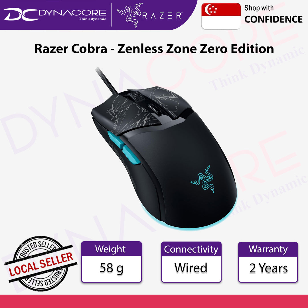 Razer Cobra Zenless Zone Zero Edition Gaming Mouse - 8886419334927