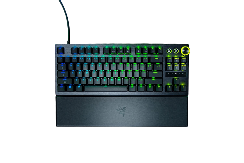 RAZER HUNTSMAN V3 PRO TKL 8KHZ ANALOG OPT KEYBOARD BLACK -8887910074077